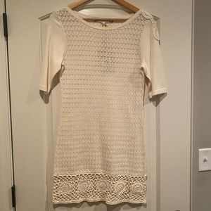 Cream dress- brand new